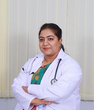 Dr. Sree Vamsee Chetana, leading oncologist at Sagar Cancer Care Hospital, specializing in MBBS, DNB, and DM.