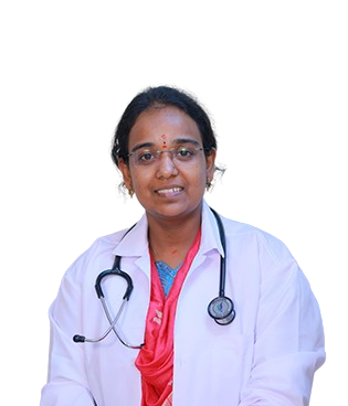 Dr. B Sreelatha Reddy, obstetrics and gynecology specialist with expertise in MBBS and MS, committed to women's health.