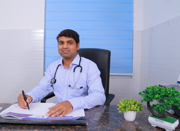 Urologist performing specialized procedures at Sagar Cancer Care Hospital.